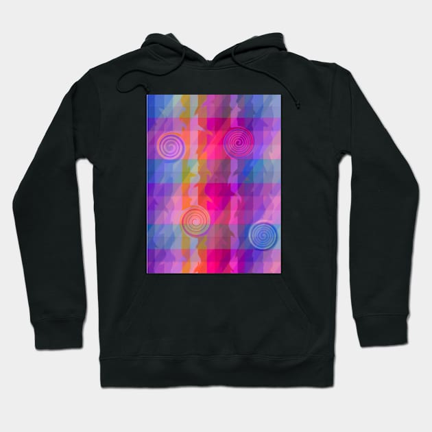 Orchid’s Kaleidoscope Hoodie by Orchid's Art